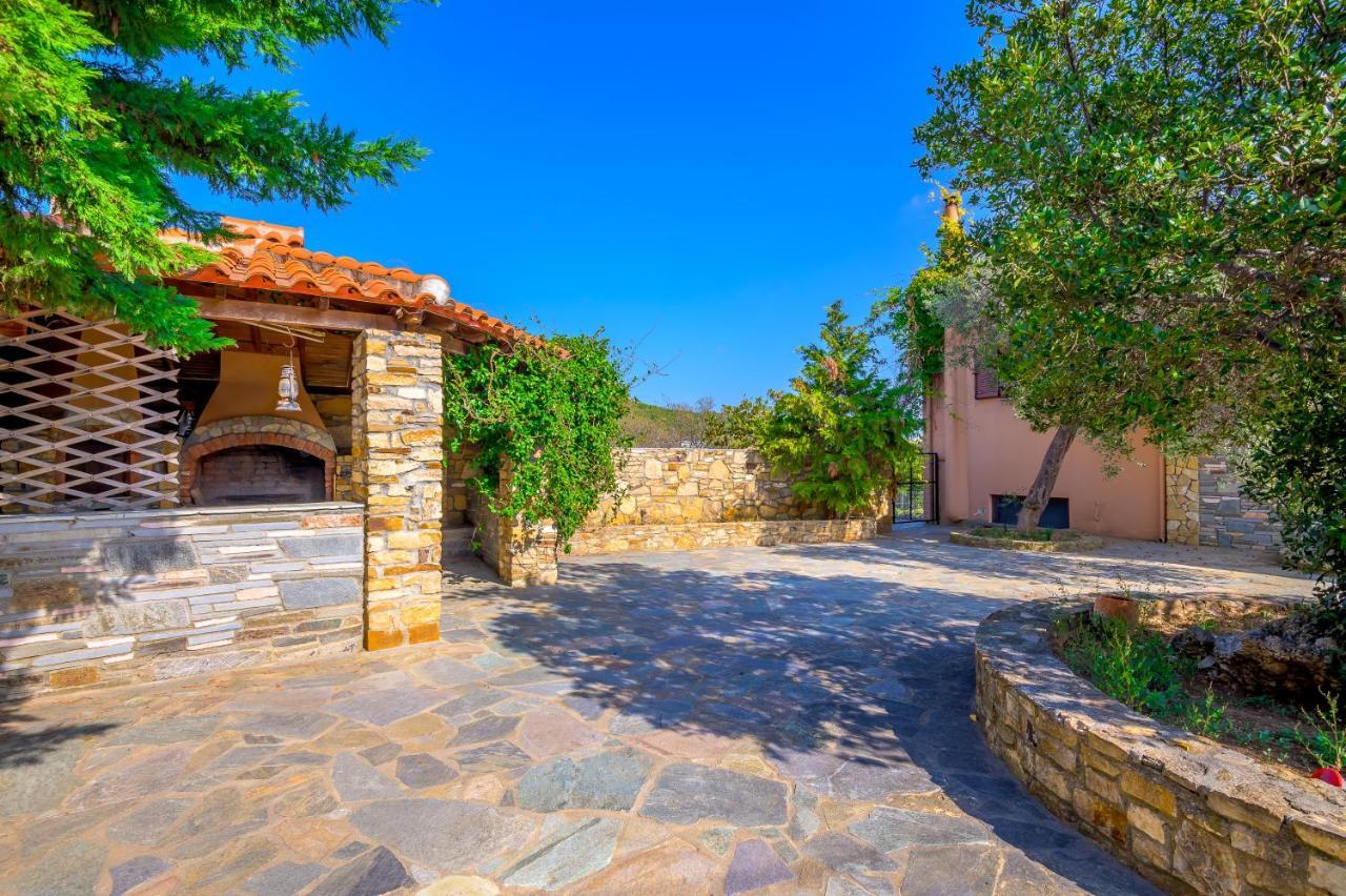 Luxurious Villa With Gorgeous View And Bbq Alexandroupoli Exterior foto