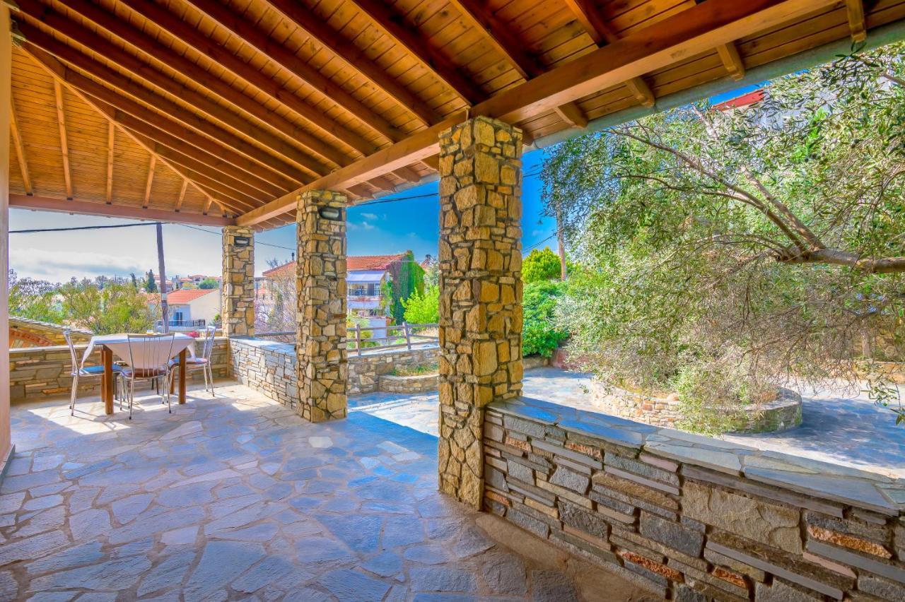 Luxurious Villa With Gorgeous View And Bbq Alexandroupoli Exterior foto